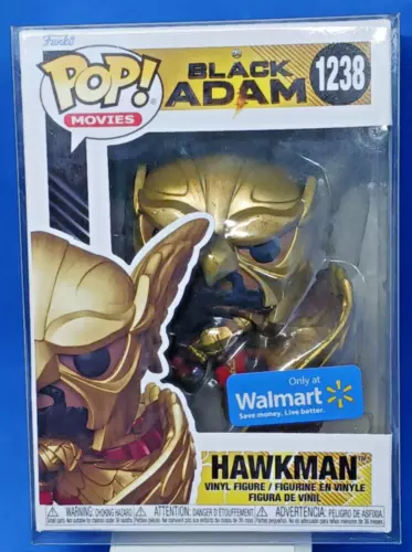 Funko Pop! Movies Black Adam Hawkman Walmart Exclusive Vinyl Figure #1238