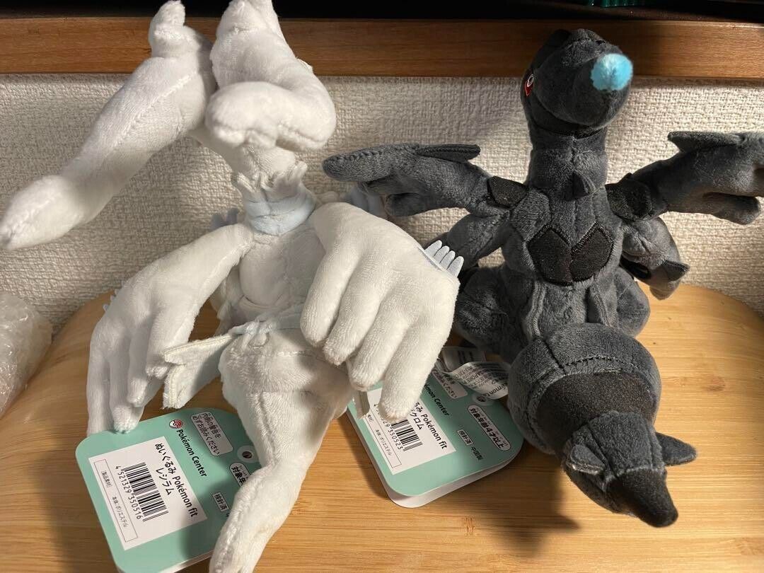 Zekrom Kyurem and Reshiram plushies — Weasyl