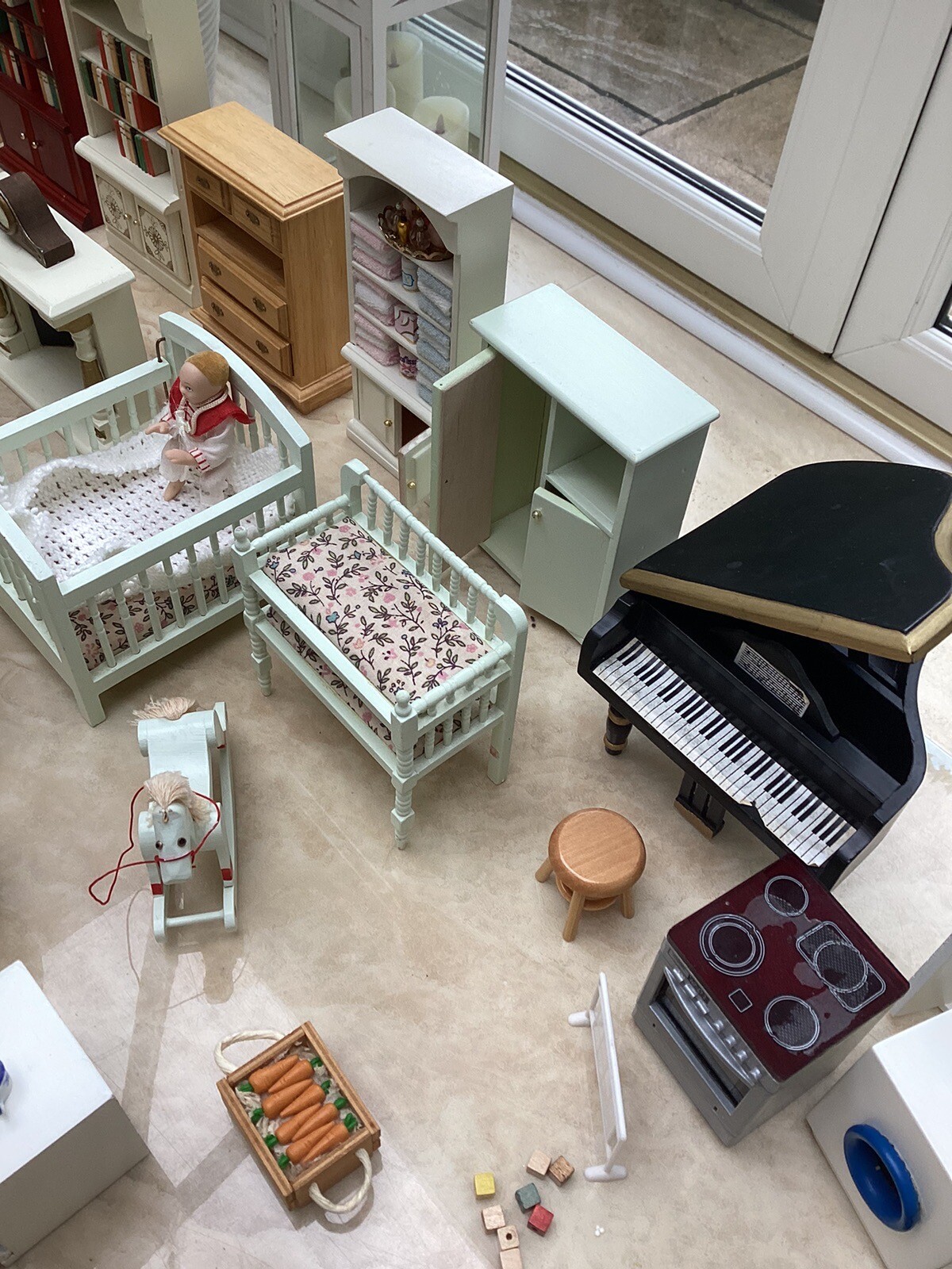 dolls house furniture bundle job lot eBay