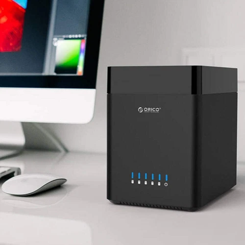 ORICO DS500U3 3.5 inch 5 Bay Magnetic-type USB 3.0 Hard Drive Enclosure with Blu