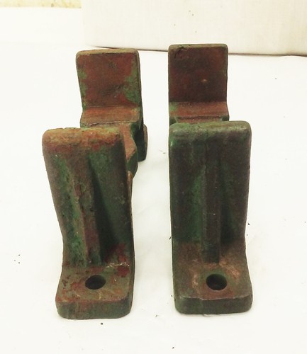Vtg Walker Turner driver line 7" wood lathe Bed foot feet cast iron mount - Picture 7 of 13