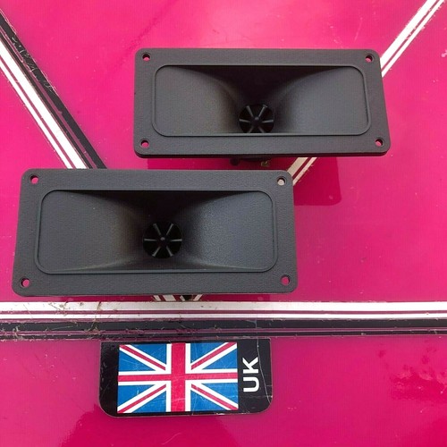 Piezo horn - tweeters (pair) 5x3 - 145 x 68mm disco speakers 100watt rms each - 第 1/3 張圖片