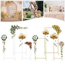 Hot 3PCS Metal Backdrop Stand Rectangular Balloon Frame Metal Backdrop Stand
