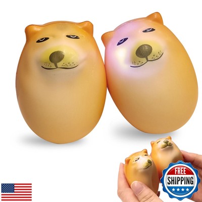 Shiba Inu Puppy Stress Relief Squeeze Toy-Shiba Inu Squishy Toys,Slow Rising 