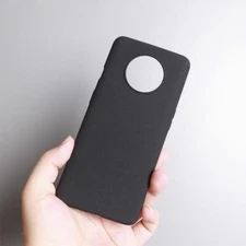 For OnePlus 7T 1+7TPro 1Plus7t RockSand Matte Rubber Silicone case back cover