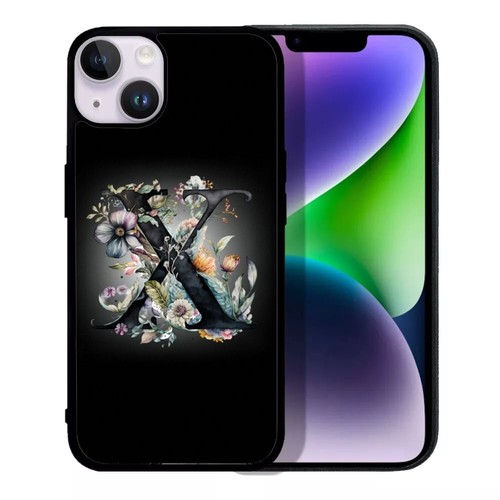 Anti scratch Cover For Samsung A15 A16 S23 S24 S25 Ultra FE flowers alphabet x - 第 12/25 張圖片