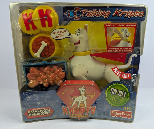 2005 Fisher Price Krypto the Superdog TALKING KRYPTO Cartoon Network