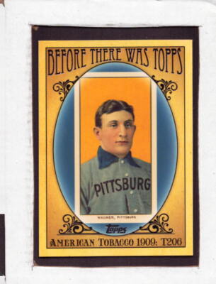 2011 Topps Before There Was Topps  -  You Pick  -  Finish Your Set