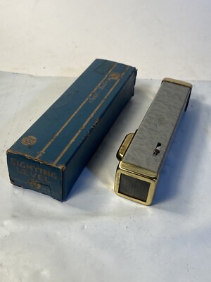 Vintage 1940's SWIFT & ANDERSON Hand Sighting Level Transit Tool w/ Box