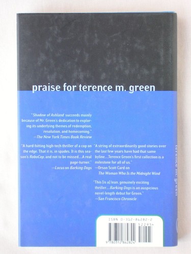 1st Ed BLUE LIMBO Terence M Green 1997 HARDCOVER SCIENCE FICTION BOOK - Imagen 3 de 3