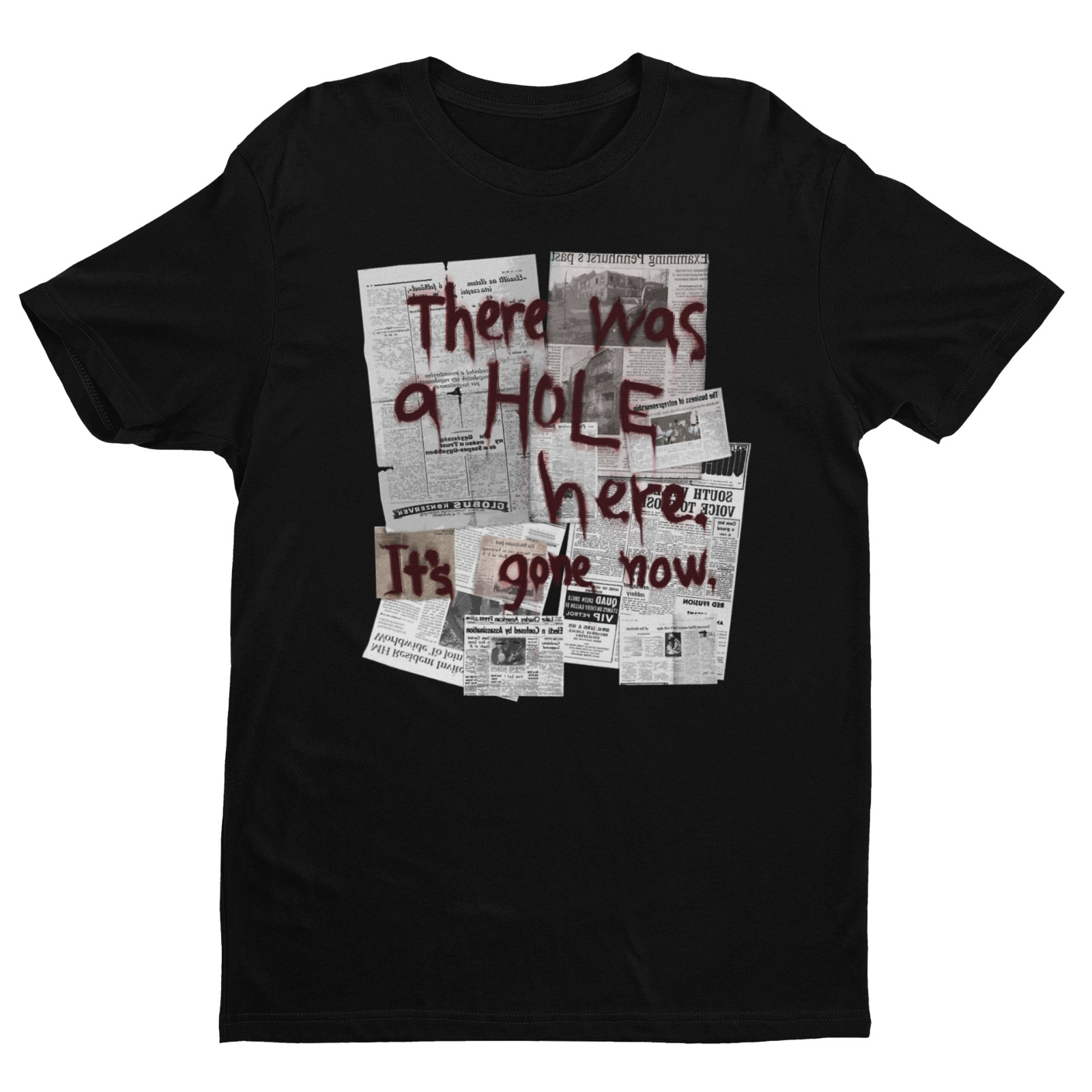 There Was a Hole T-shirt Premium Unisex T-shirt &vert; Silent Hill Art Piece