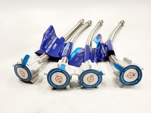 JONES STEPHENES S04217 PLUMBING CONNECTOR 3/8" OD x 7/8" BC x 12" LOT of 4PK
