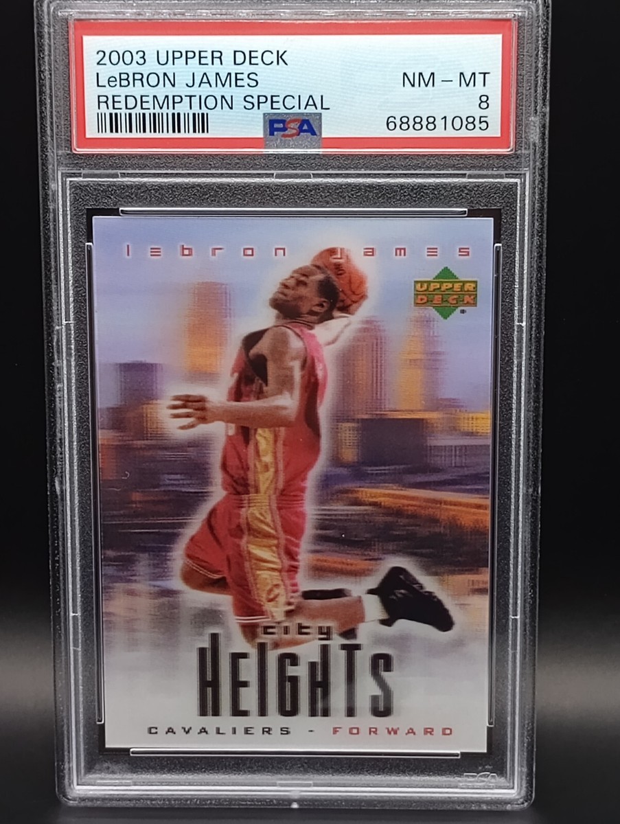 Lebron James 2003-04 Upper Deck City Heights Redemption Special Rookie RC PSA 8 | eBay