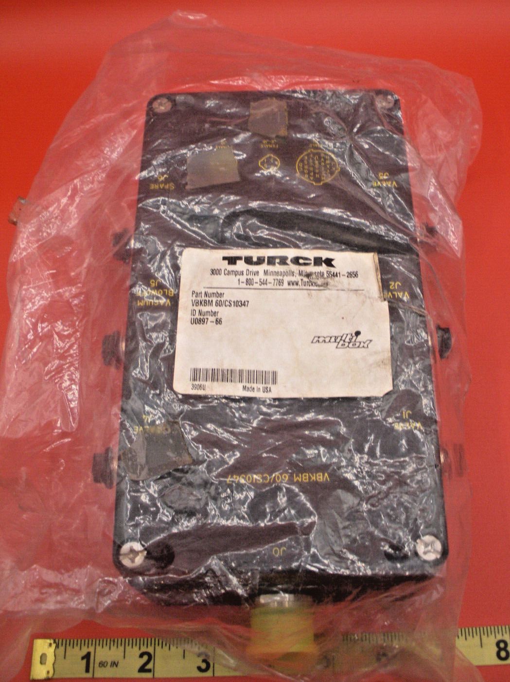 Turck VBKBM 60/CS10347 Micro Fast Multi Box U0897-66 Junction Distribution Nnb