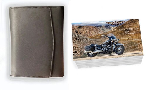 Owner's Manual  2021 Harley Davidson HERITAGE CLASSIC 114 Operators Book & Case - Picture 1 of 1
