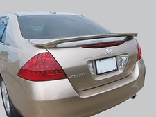 Spoiler For Honda Accord 4dr 2006-2007 2-post Wing Unpainted Primer New