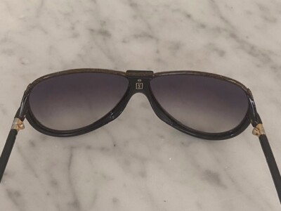 Vintage 70s Yves Saint Laurent YSL Sunglasses w/ Amazing Details