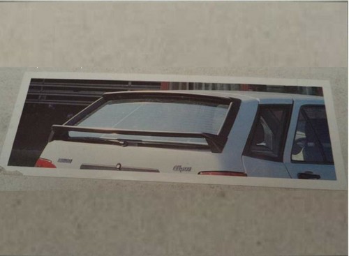 SPOILER POSTERIORE IN GOMMA PER FIAT TIPO-TIPO 105-125-130 ABARTH KIT COMPLETO - Imagen 2 de 2