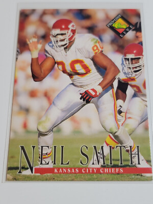 NEIL SMITH 1994 Pro Line live #62.  CHIEFS