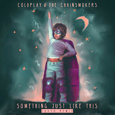 Coldplay Something Just Like This SINGLE 12x12 Album Cover Replica Poster Print