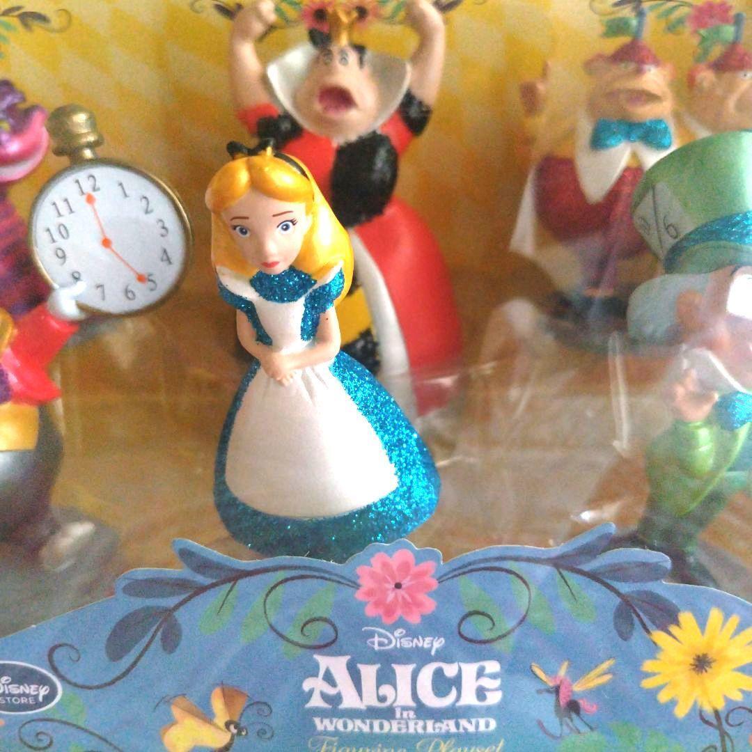 Disney Store Limited Alice in Wonderland Figure Play Set | eBay
