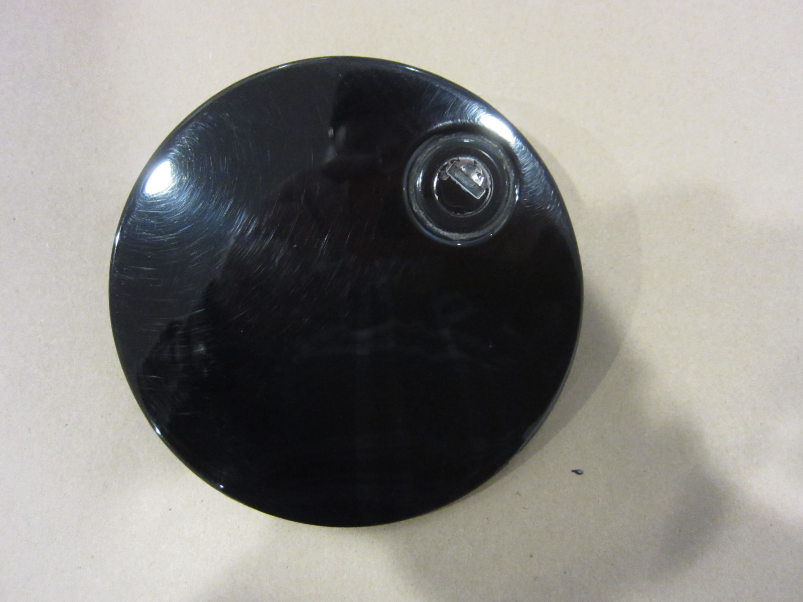 Ferrari 512 TR, Testarossa - Fuel Filler Lid / Gas Door-Black - P/N 61500200
