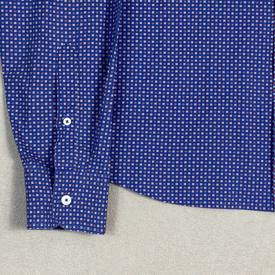 UNTUCKit Shirt Mens Large Purple Casual Long Sleeve Button Front Workwear Adult - Image 3 of 4