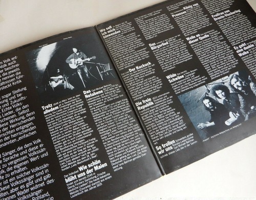 LP Hannes Wader – Volkssänger FOC 1975 (72370) - Bild 2 von 4