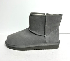 Koolaburra Big Kids' Koola Mini Boot Gray, Girls' Size 5 M
