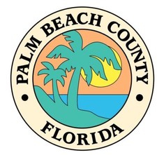 Palm Beach County Florida Sticker Decal R7466