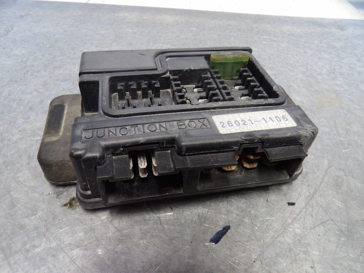 00-05 Kawasaki ZX12R ZX12000B fuse junction box (parts or 00-05 Kawasaki ZX12R ZX12000B fuse junction box (parts or