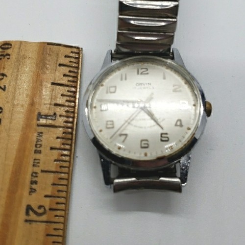 Orvin 17 Jewels Waterproof Men's Manual Watch - Picture 7 of 10