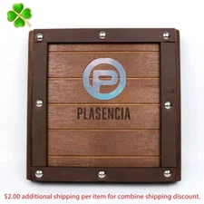 Plasencia Churchill Reserva Original Empty Wood Cigar Box 8.5" x 8.25" x 1.5"