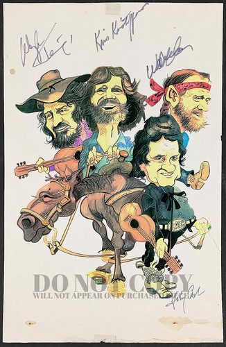 The Highwaymen Poster 11 X 17 - Magnificent Artwork - Outlaw - Rare Art Print