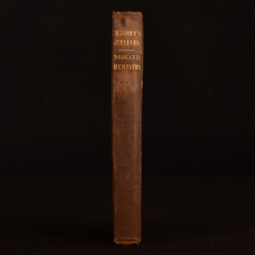 1845 Part I Outlines of Chemistry Use of Students William Gregory Illustrated - Picture 2 of 5