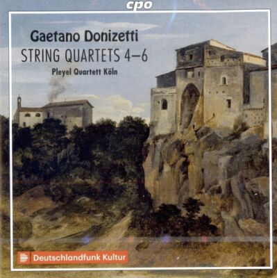 Gaetano DONIZETTI String Quartets 4-6 / Pleyel Quartett Köln (CD, CPO, 2019)