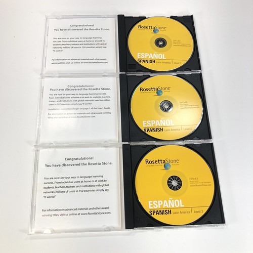 Rosetta Stone Spanish Latin America - Level 1-3 Espanol For PC ESP1-3 v6.0 - Picture 9 of 9