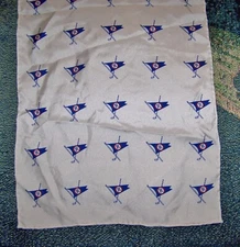 NEW Silk Scarf Tapestry OCEAN REEF CLUB Logo Art Golf Souvenir Sz 10 X 45 Inches