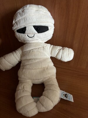 Jellycat Skelett Bob Mumie Halloween weiches Plüschtier Neu Etikett 
