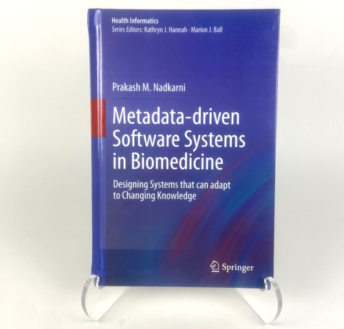 Metadata-driven Software Systems in Biomedicine ~ Hardcover ~ Used ~ Good - 第 1/4 張圖片