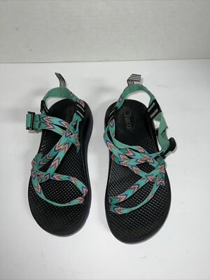 ちゃこ　４本セット Chaco ZX/1 Ecotread Sandals Kids Junior Sandals Size 4 US Mint