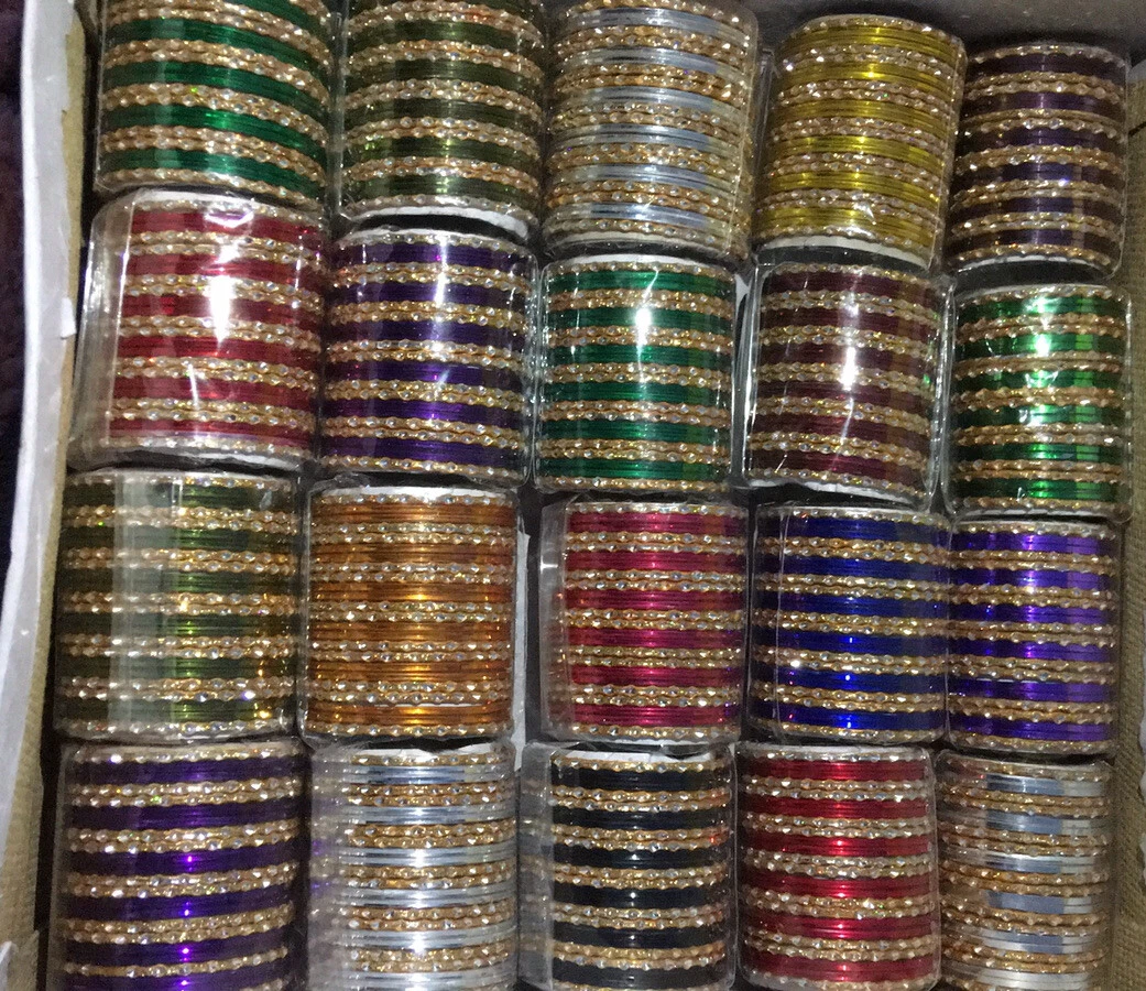 Asian Bangle Eid Bangles Fancy Churyan for Kids Girls Ladies Women Wedding Churi