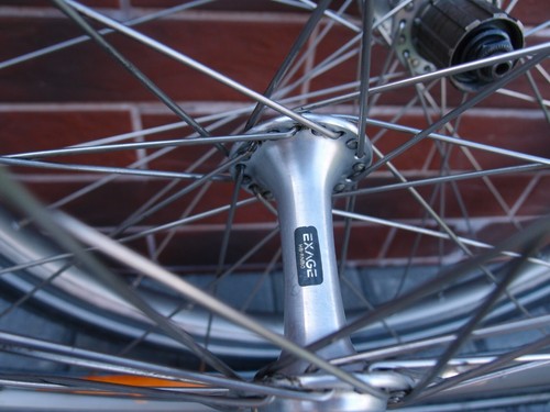 Juego de ruedas MTB 26 pulgadas Ambrosio Compact Shimano Exage FH-HG20 HB-RM50 Kenda - Imagen 9 de 21