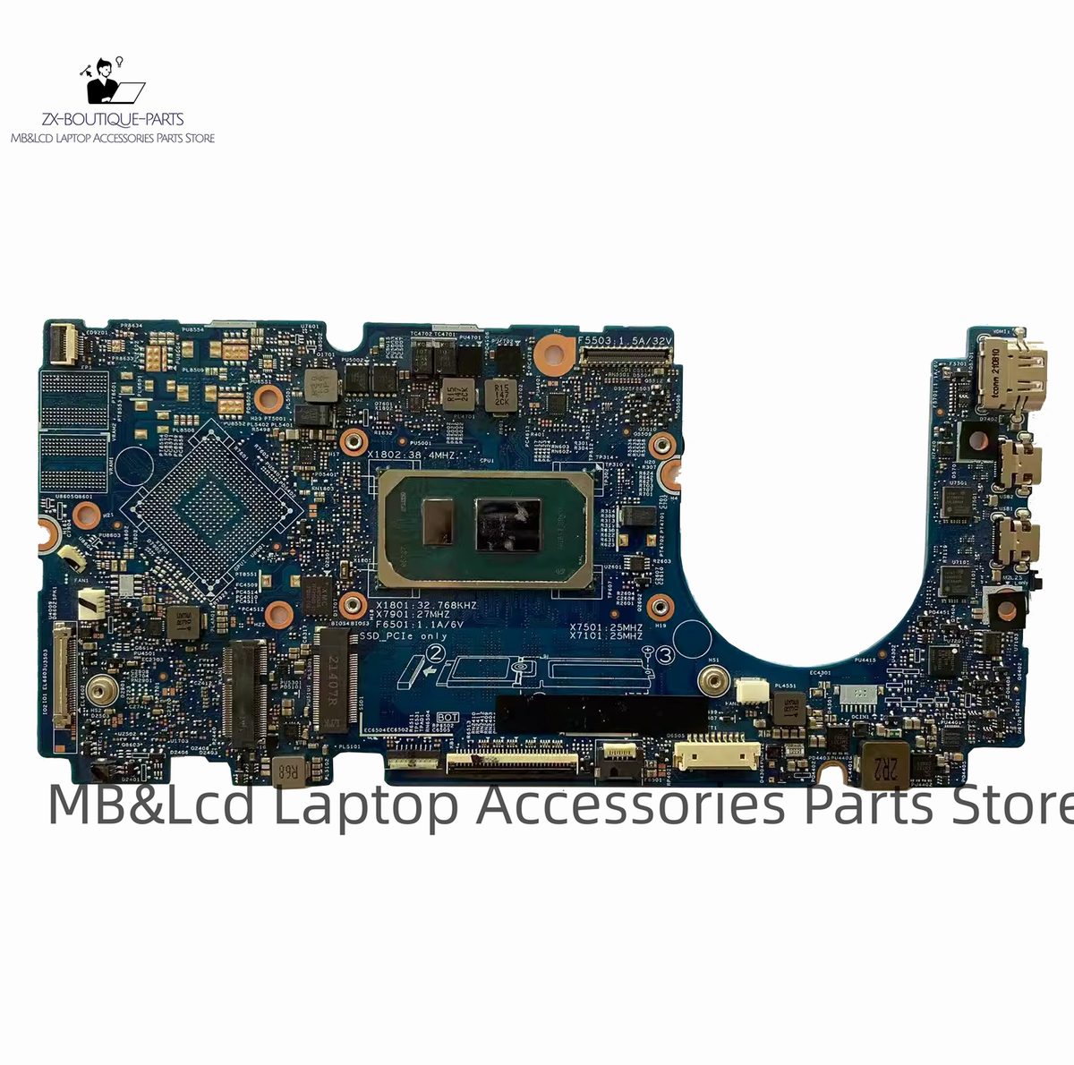 07HMW For Dell Inspiron 13 5310 I5-11320 Laptop Motherboard