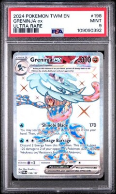 Greninja ex 198/167 Sv06: Twilight Masquerade Holo for sale Greninja ex 198/167 Sv06: Twilight Masquerade Holo for sale