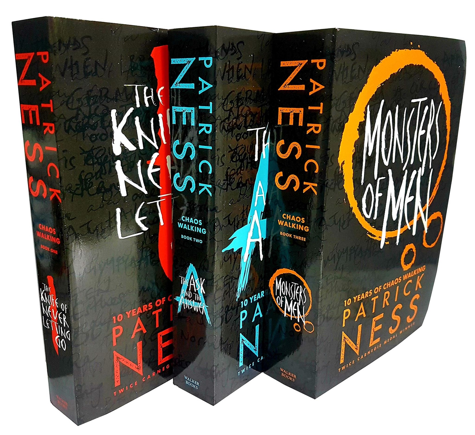 Patrick Ness Chaos Walking: A Trilogy Books Set collection