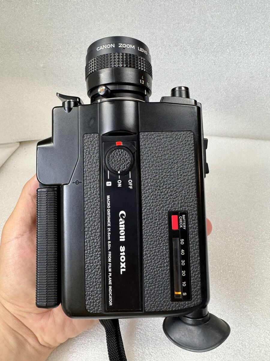 Canon 310XL Super 8 Movie Camera Zoom 8.5-25.5mm F/1 Lens Canon 310XL Super 8 Movie Camera Zoom 8.5-25.5mm F/1 Lens