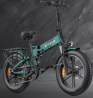 ENGWE ENGINE Pro 2.0 Elektrofahrrad 750W 52V16AH Faltbares Fahrrad E-Bike Grün