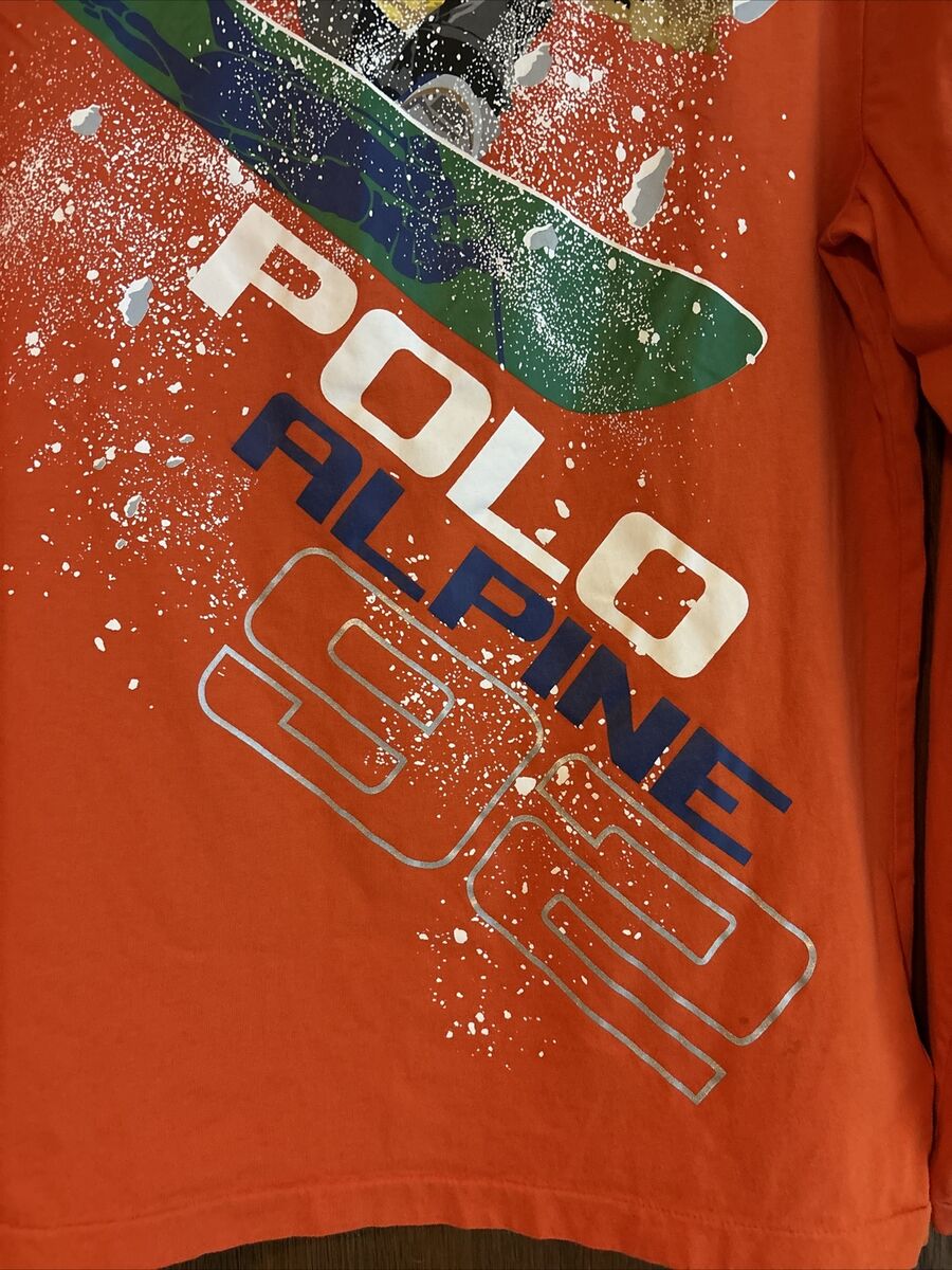 polo ralph lauren alpine 92 snowboard ski retro vtg style polo ralph lauren alpine 92 snowboard ski retro vtg style