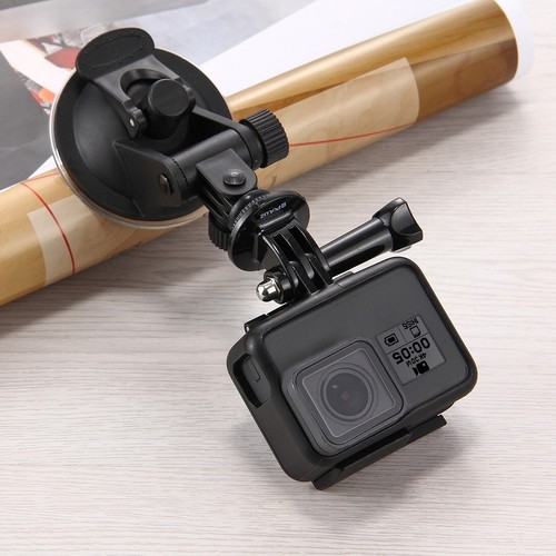 Soporte de Ventosa para Auto y Adaptador para Tripode GoPro DJI Insta360, Bolsa - Picture 10 of 12